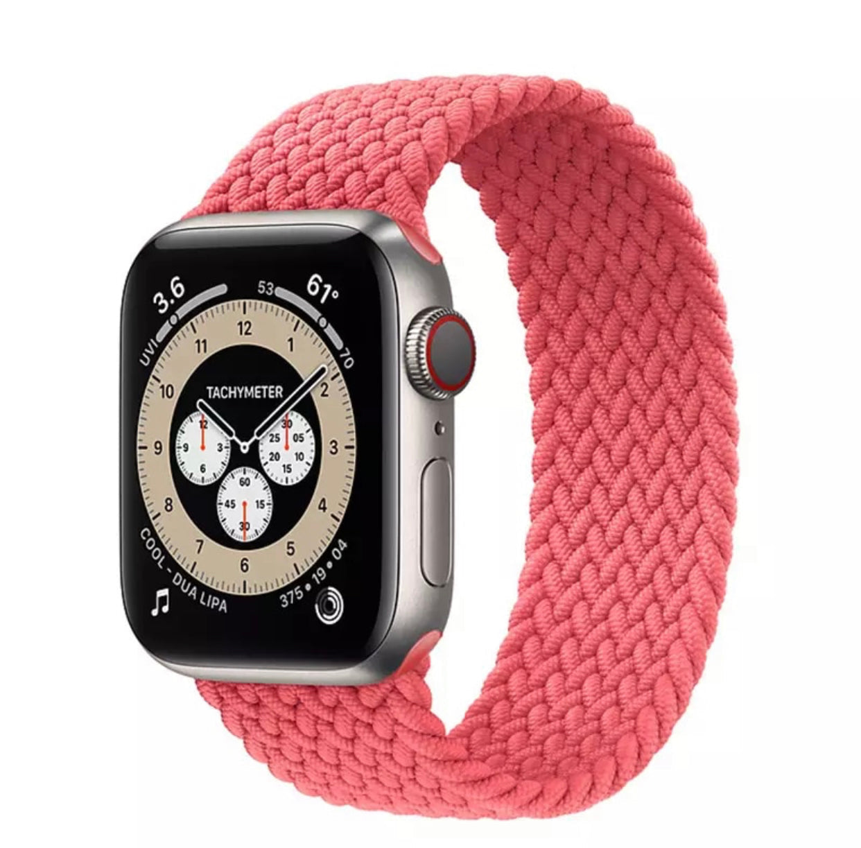 Premium Designers Speciality Nylon Braided Apple Watch Bands- for New Apple Watch Series 7 45mm - Super Savings Technologies Co.,LTD Premium Designers Speciality Nylon Braided Apple Watch Bands- for New Apple Watch Series 7 45mm - Super Savings Technologies Co.,LTD